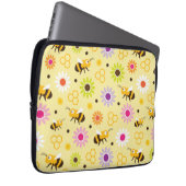 Bienen und Blume Laptopschutzhülle (Vorne Rechts)