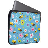 Bienen und Blume Laptopschutzhülle (Vorne Rechts)