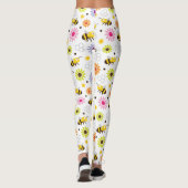 Bienen und Blume Leggings (Rückseite)