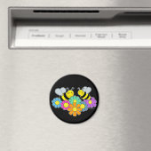 Bienen und Blume Magnet (In Situ (Geschirrspüler))