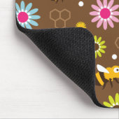Bienen und Blume Mousepad (Ecke)