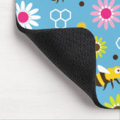 Bienen und Blume Mousepad (Ecke)