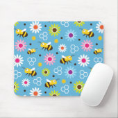 Bienen und Blume Mousepad (Mit Mouse)