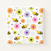 Bienen und Blume Notizblock (Rückseite)
