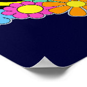 Bienen und Blume Poster (Ecke)