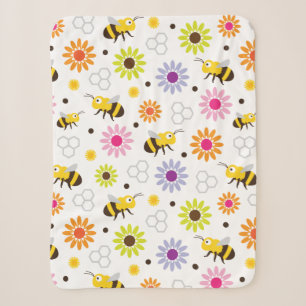 Bienen und Blume Sherpadecke