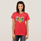 Bienen und Blume T-Shirt (Vorne ganz)