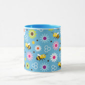 Bienen und Blume Tasse (Zentrum)