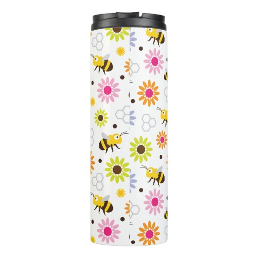 Bienen und Blume Thermosbecher (Rückseite)