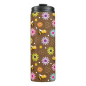 Bienen und Blume Thermosbecher (Vorderseite)