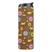 Bienen und Blume Thermosbecher (Nach links gedreht)