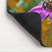 Bienen und Blüten Mousepad (Ecke)