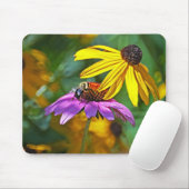Bienen und Blüten Mousepad (Mit Mouse)
