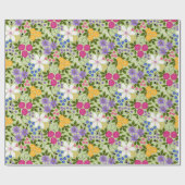 Bienen und Buttercups Geschenkpapier (Flach)