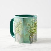 Bienen und Camomiles Tasse (Vorderseite Links)