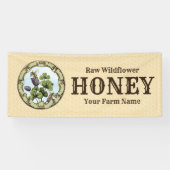 Bienen und Clover Honey Business Banner (Horizontal)