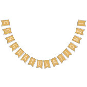 Bienen und Honeycomb Glückwünsche Wimpelkette (Alle)