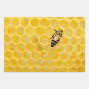 Bienen und Honigwabe Geschenkpapier Set