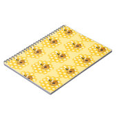 Bienen und Honigwabe Notizblock (Linke Seite)