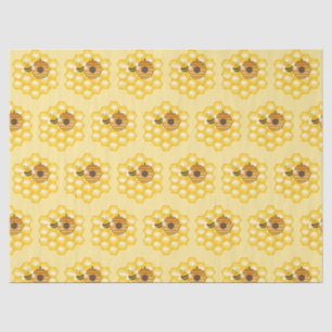 Bienen und Honigwabe Seidenpapier