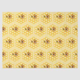 Bienen und Honigwabe Seidenpapier