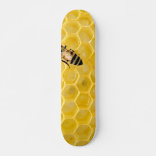Bienen und Honigwabe Skateboard