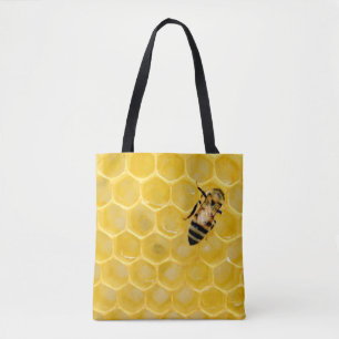 Bienen und Honigwabe Tasche