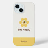 Bienen und Honigwaben Case-Mate iPhone Hülle (Rückseite)