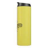 Bienen und Honigwaben - die Bienen Gerettet Thermosbecher (Nach rechts gedreht)