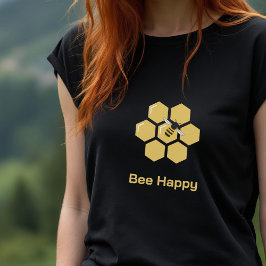 Bienen und Honigwaben T-Shirt