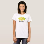 Bienen und Honigwaben T-Shirt (Vorne ganz)
