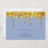 Bienen und Hydrangea-Blume Einladung (Rückseite)