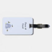 Bienen und ihre Bienen Gepäckanhänger (Rückseite horizontal)