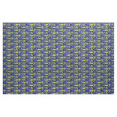 Bienen und Iris Skies Stoff (Yard (91,4 cm))