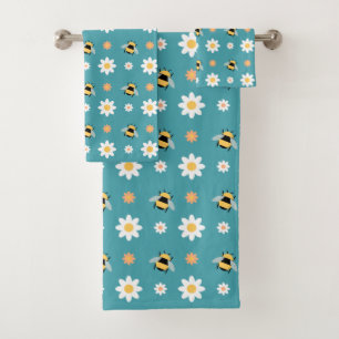 Bienen und Milcherzeugnisse Badhandtuch Set