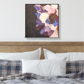 Bienen und Polarisiertes Licht Leinwanddruck (Insitu (Schlafzimmer))