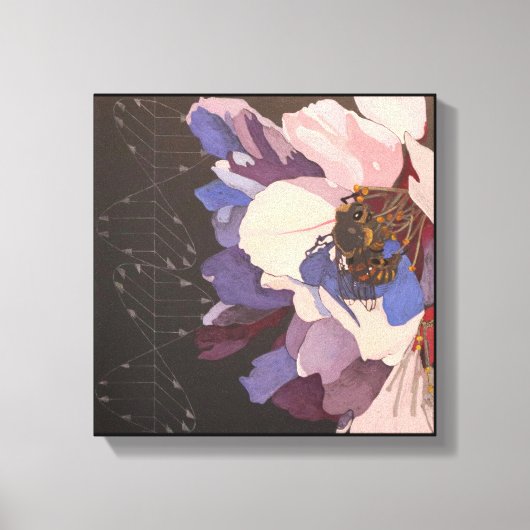 Bienen und Polarisiertes Licht Leinwanddruck (Vorderseite)