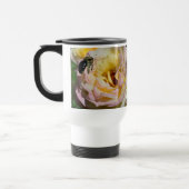 Bienen und Rose Blume Personalisiert Reisebecher (Links)