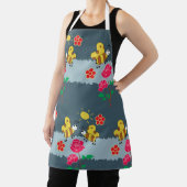 Bienen und Rose Blumengarten Schürze (InSitu)