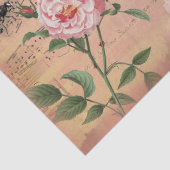 Bienen und Rose Ephemera Seidenpapier (Detail)