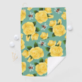 Bienen und Rose Golfhandtuch (Insitu)