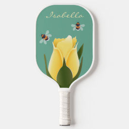 Bienen und Rose Pickleball Schläger