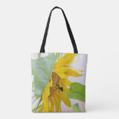 Bienen und Sonnenblumen Tasche (Rückseite)