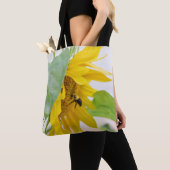 Bienen und Sonnenblumen Tasche (Von Nahem)