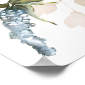 Bienen und Vintages Brautparty mit Blumenbeete Wil Poster (Ecke)