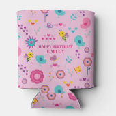 Bienen und Vögel Dosenkühler (Rückseite)