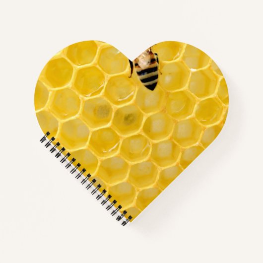Bienen und Waben Notizblock (Vorderseite)