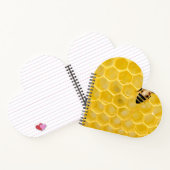 Bienen und Waben Notizblock (Innenseite)
