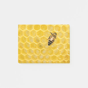 Bienen und Waben Post-it Klebezettel