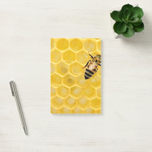 Bienen und Waben Post-it Klebezettel (Büro)